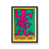 Keith Haring 1983 Montreux Jazz Festival Poster