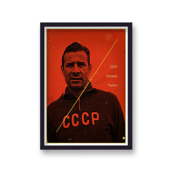 Football Heroes Lev Yashin Cccp Vintage Print