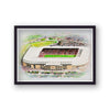 Sunderland Afc - The Stadium Of Light - Football Stadium Art - Vintage