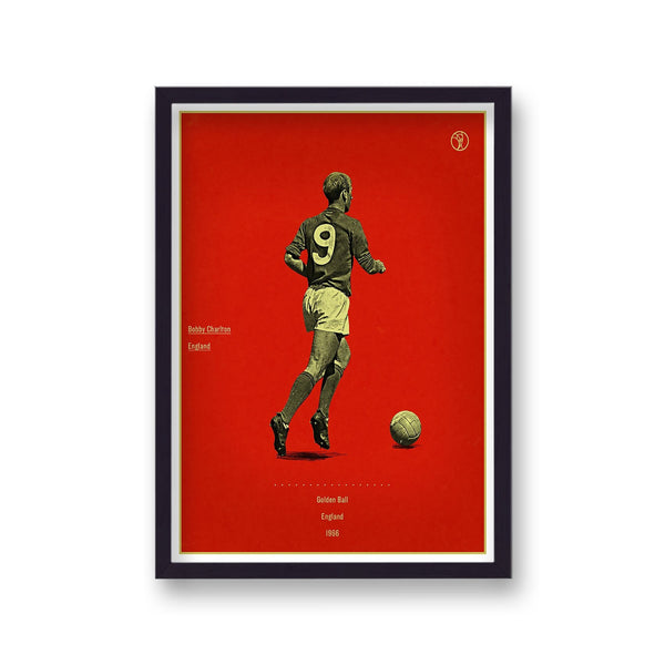 Football Heroes World Cup Golden Ball England Bobby Charlton 1966