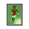 Football Heroes George Best Vintage Print
