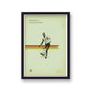 Football Heroes Horst Hrubesch West Germany Vintage Print