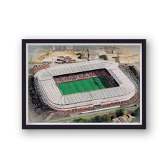 Southampton Fc - Saint Mary'S - St Marys - Football Stadium Art - Vintage