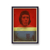 Football Heroes Kevin Keegan England Vintage Print