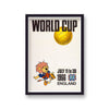 World Cup 66 England World Cup Willie Vintage Tournament Poster