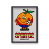 World Cup 82 Spain Naranjito Vintage Tournament Print