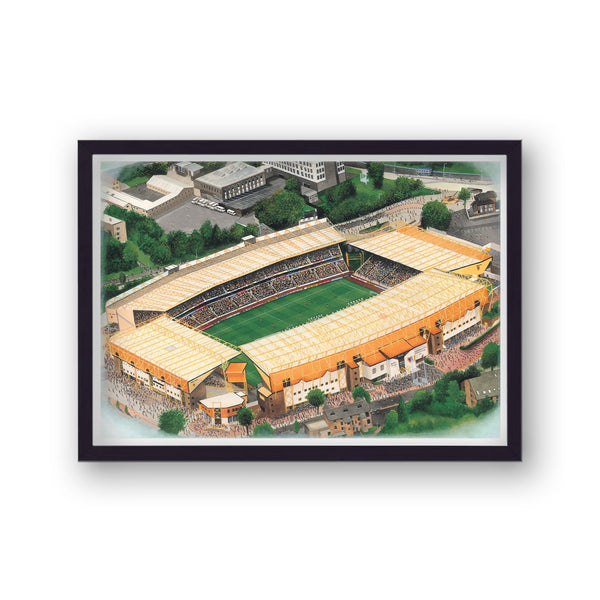 Wolverhampton Wanderers Fc - Wolves - Molineux Stadium - Football Stadium Art - Vintage