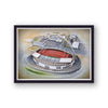 The New Wembley - London - Football Stadium Art - Vintage