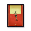 Football Heroes Stuart Pearce England Vintage Print