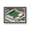 Lincoln City Fc - Sincil Bank Stadium - Football Stadium Art - Vintage