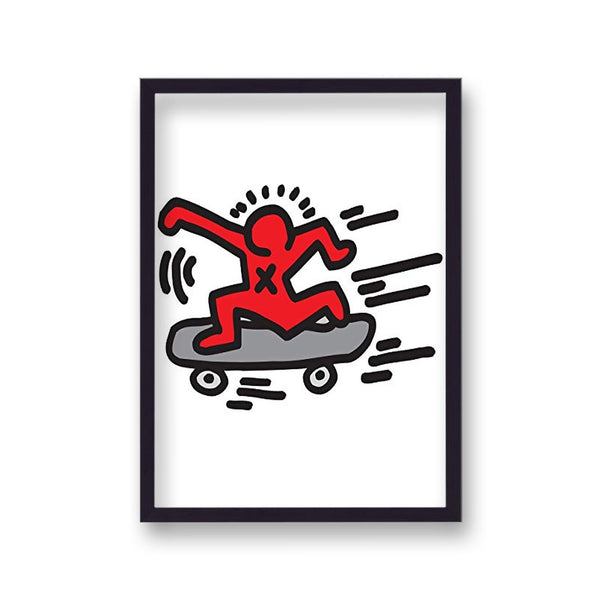 Keith Haring Skateboarder 1