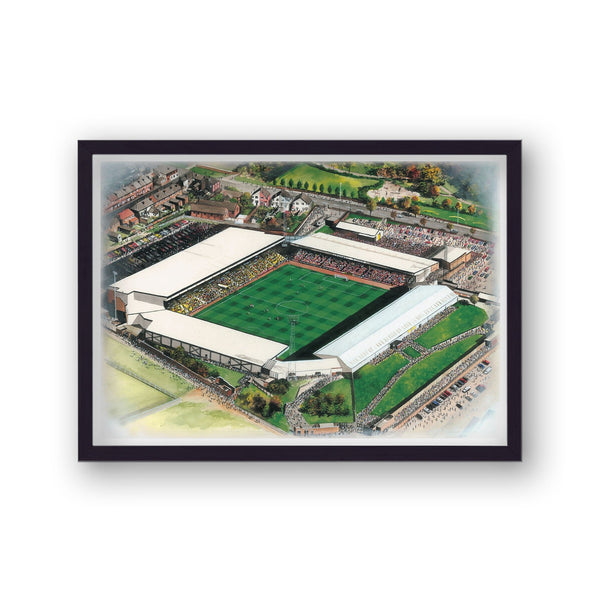 Port Vale Fc - Vale Park - Football Stadium Art - Vintage
