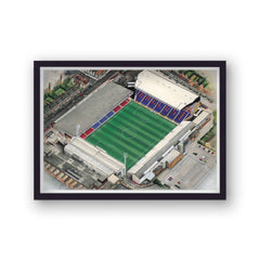 Crystal Palace Fc - Selhurst Park - Football Stadium Art - Vintage