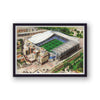 Chelsea Fc - Stamford Bridge - Football Stadium Art - Vintage