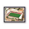 Southampton Fc - The Dell - Football Stadium Art - Vintage