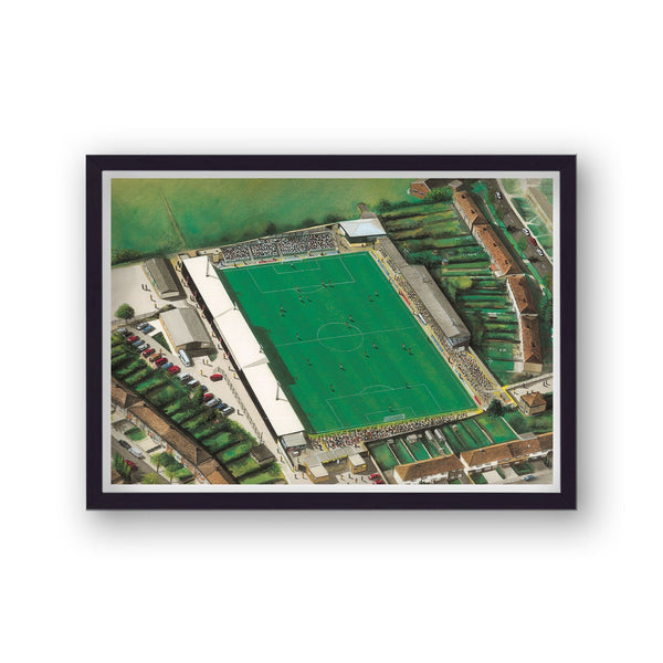 Barnet Fc - Underhill Stadium - Football Stadium Art - Vintage