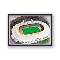 Old Wembley Stadium - London - Football Stadium Art - Vintage