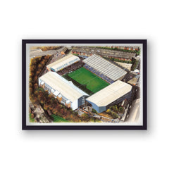 Sheffield Wednesday Fc - Hillsborough - Football Stadium Art - Vintage