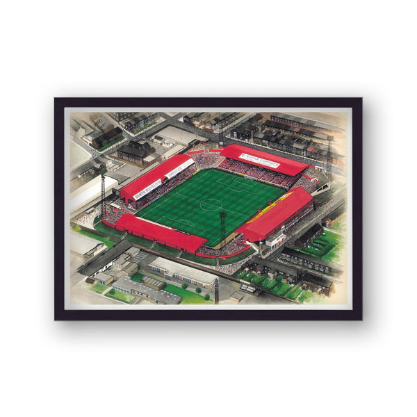 Middlesbrough Fc - Ayresome Park - Football Stadium Art - Vintage