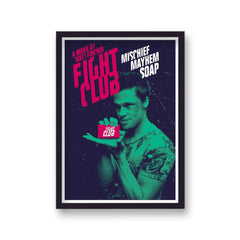Fight Club Tyler Durden Screen Print Alternative Movie Poster