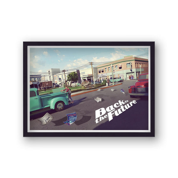 Back To The Future V1 Reworked Movie Poster