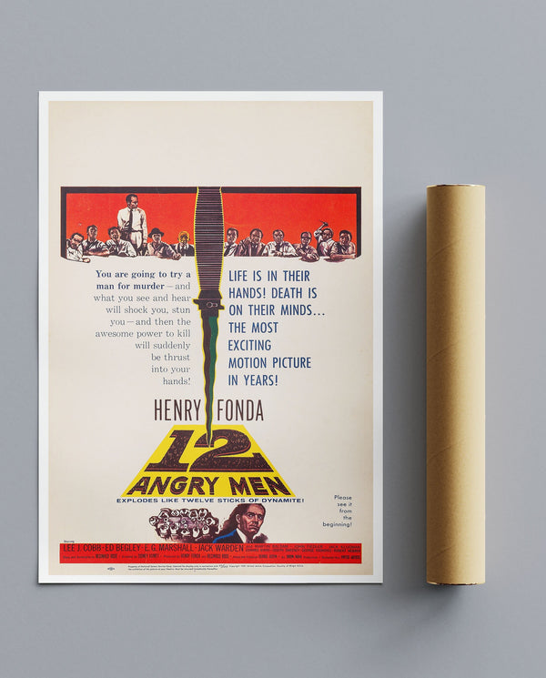 Vintage Movie 12 Angry Men No1
