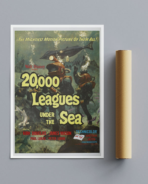 Vintage Movie 20000 Leagues Under The Sea No1