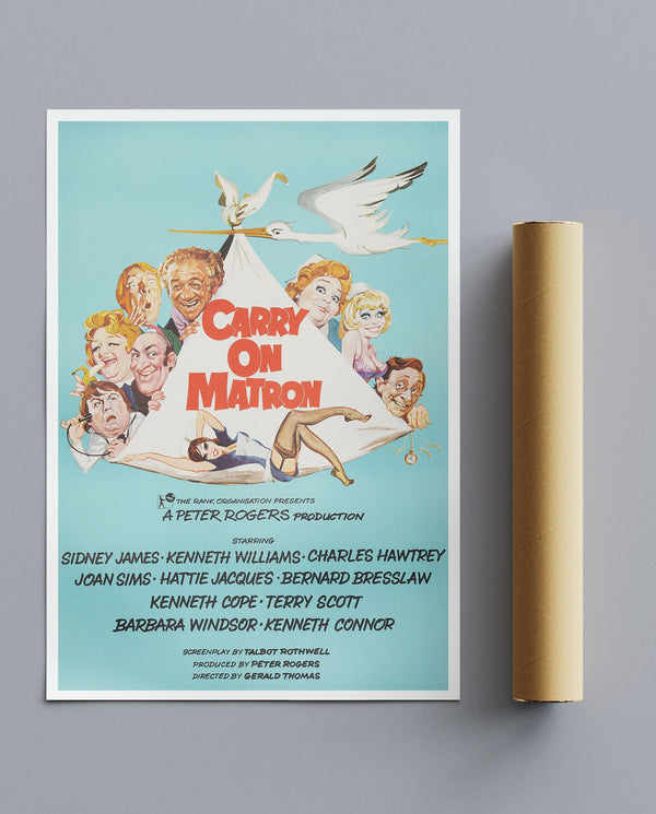 Vintage Movie Carry On Matron No1