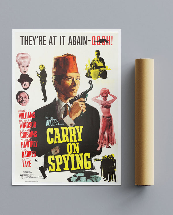 Vintage Movie Carry On Spying No1