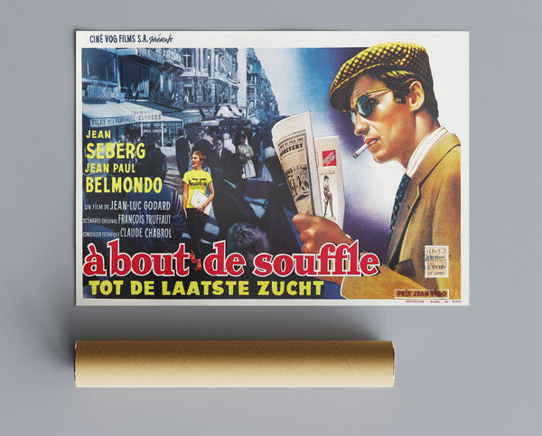 Vintage Movie A Bout De Souffle No1