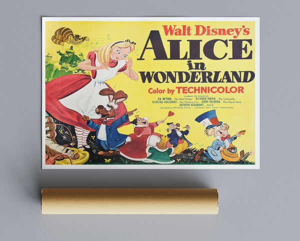 Vintage Movie Alice In Wonderland No2