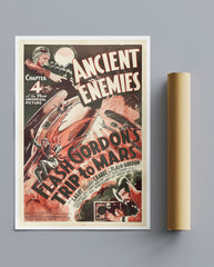 Vintage Movie Flash Gordon'S Trip To Mars No1