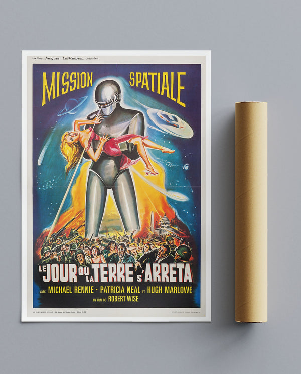 Vintage Movie Mission Spatiale No1