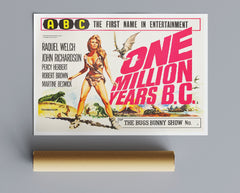 Vintage Movie One Million Years Bc No2