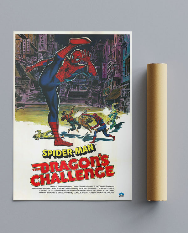 Vintage Movie Spiderman Dragons Challenge No1