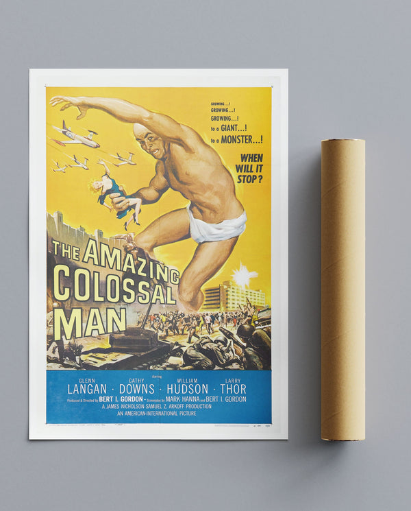 Vintage Movie The Amazing Colossal Man No1