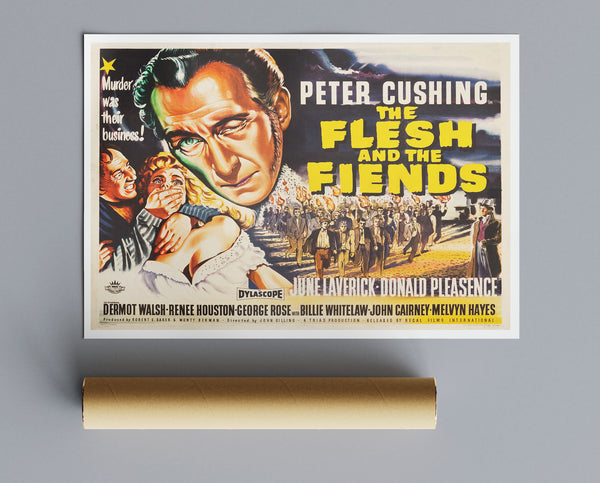 Vintage Movie The Flesh And The Fiends No1