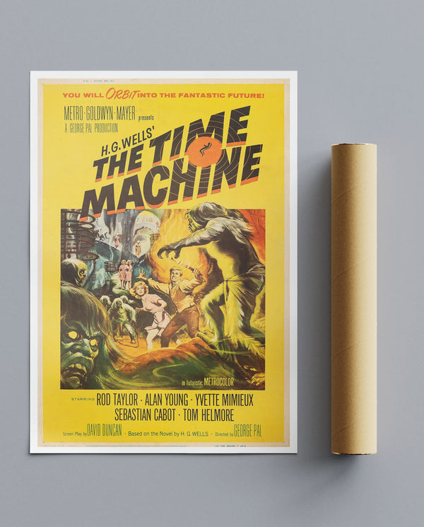 Vintage Movie The Time Machine No3