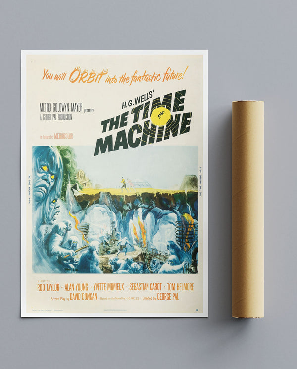 Vintage Movie The Time Machine No4