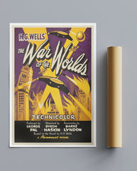 Vintage Movie The War Of The Worlds No1