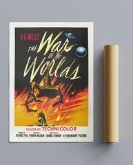 Vintage Movie The War Of The Worlds No4