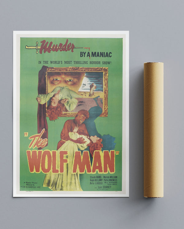 Vintage Movie The Wolf Man No2