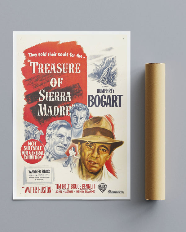Vintage Movie Treasure Of Sierra Madre No1