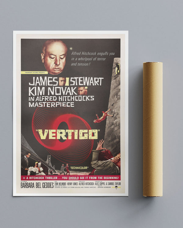 Vintage Movie Vertigo No2