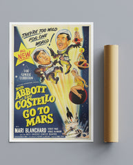 Vintage Movie Abbott & Costello Go To Mars No1