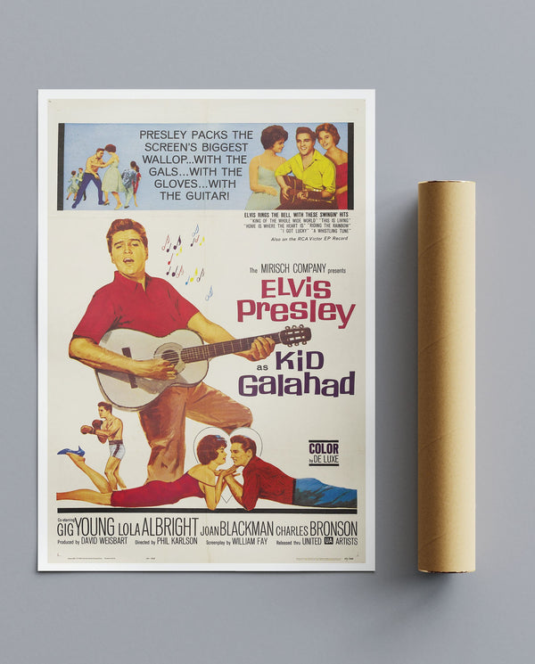 Vintage Movie Elvis Kid Galahad No1