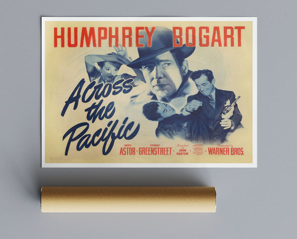 Vintage Movie Across The Pacific No1