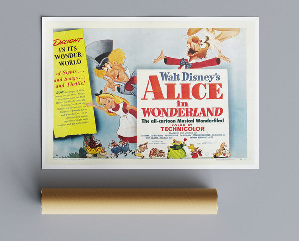 Vintage Movie Alice In Wonderland No1