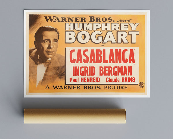 Vintage Movie Casablanca No1