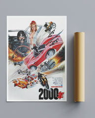 Vintage Movie Death Race 2000 No2